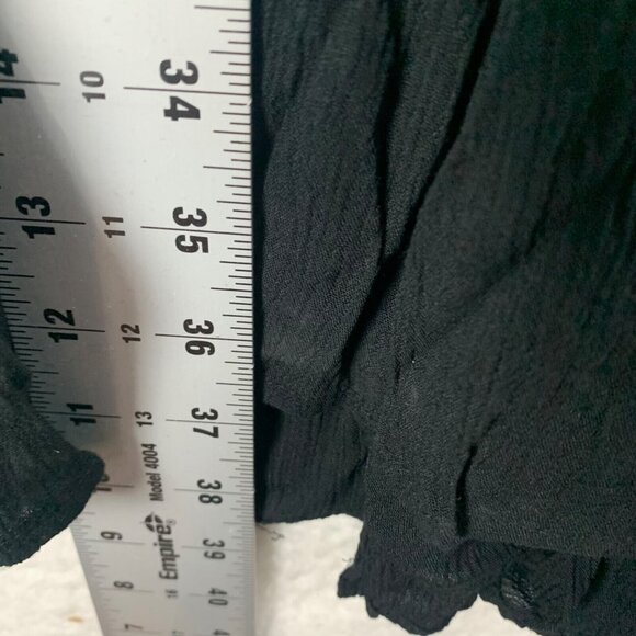 Wishing Waves Women's 2X Black Square‎ Neck Babydoll Swimsuit Cover Up Dress NWT - Picture 4 of 12